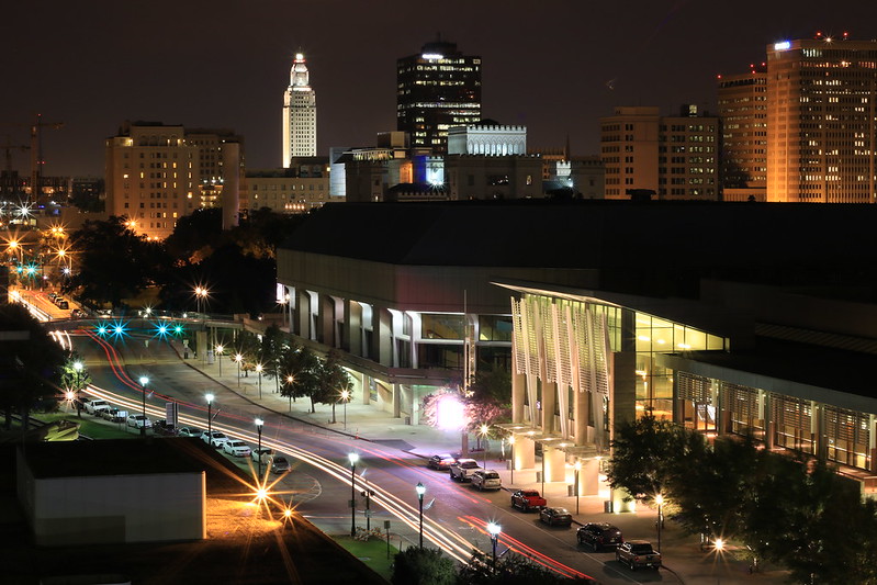Downtown Baton Rouge Skyline